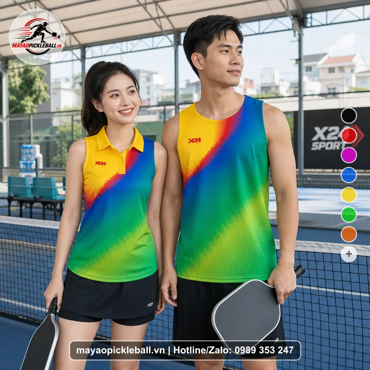 Bộ Quần Áo Pickleball PND-PB-499 Nổi Bật