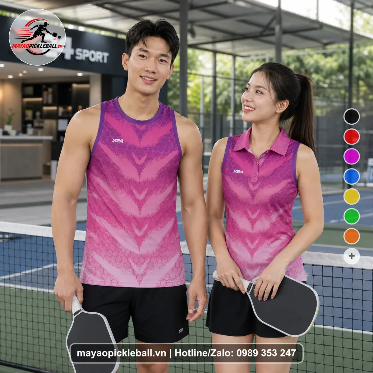 Bộ Quần Áo Pickleball PND-PB-502 Nổi Bật
