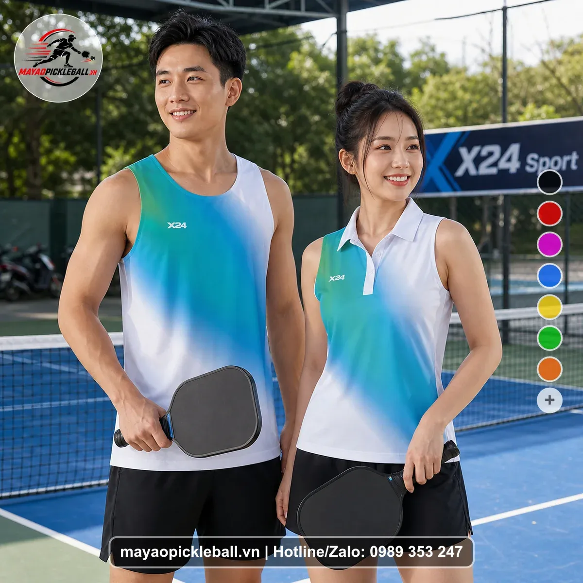 Bộ Quần Áo Pickleball PND-PB-503 Nổi Bật