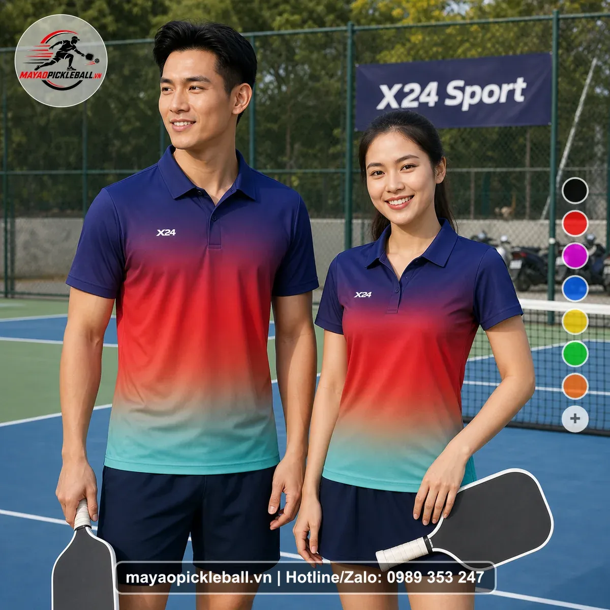 Bộ Quần Áo Pickleball PND-PB-578 Nổi Bật