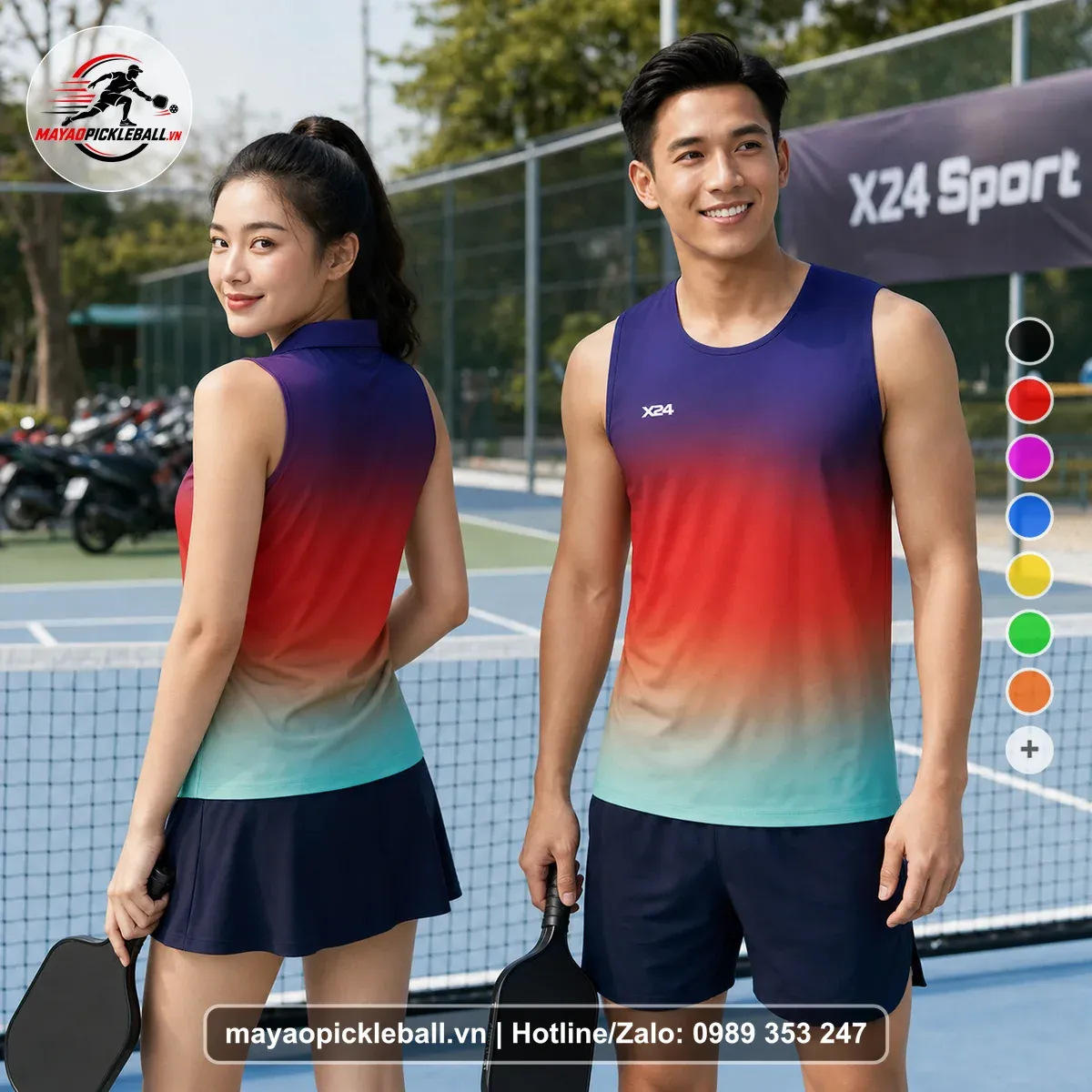 Bộ Quần Áo Pickleball PND-PB-578 Nổi Bật