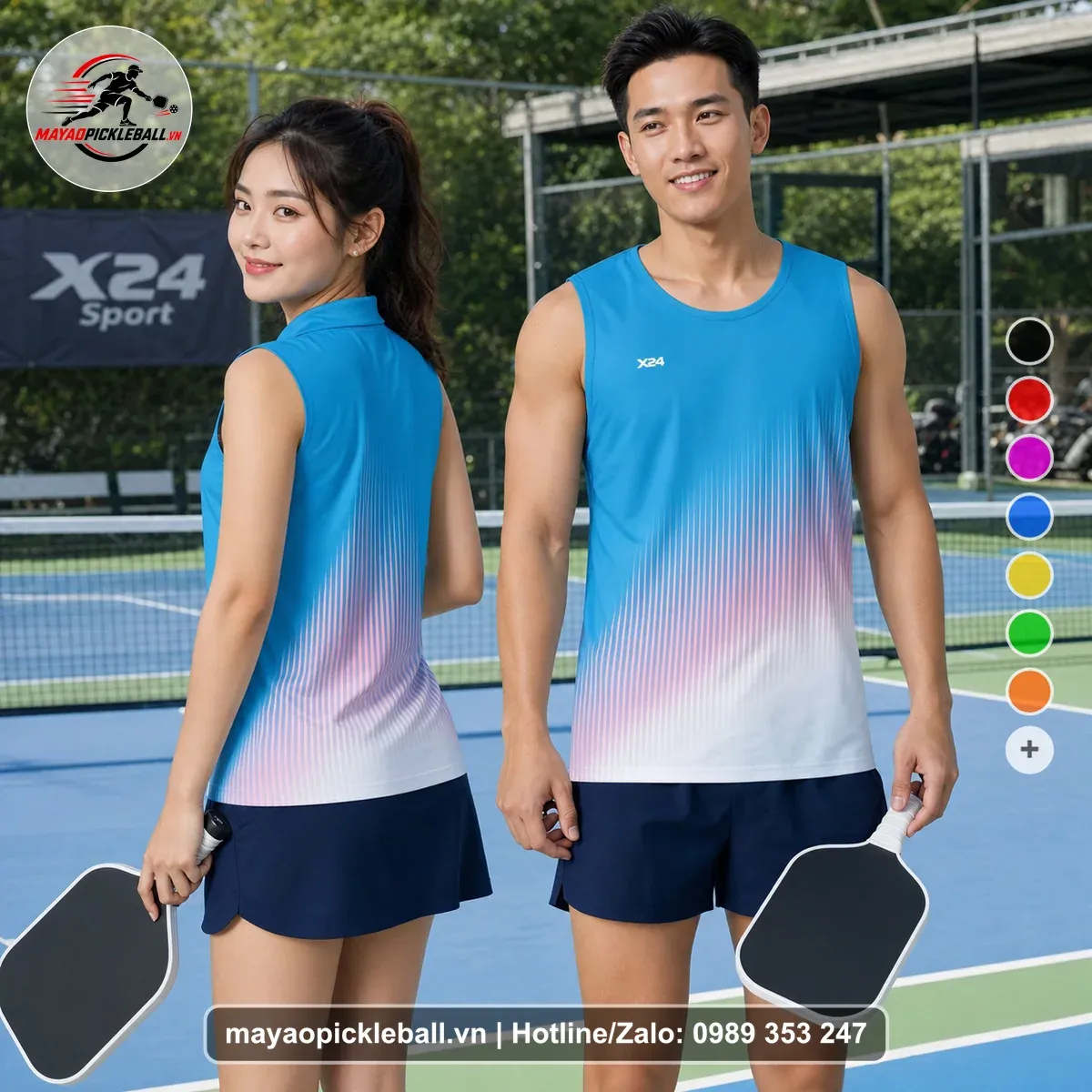 Bộ Quần Áo Pickleball PND-PB-583 Nổi Bật