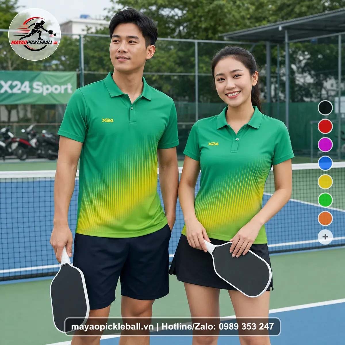 Bộ Quần Áo Pickleball PND-PB-585 Đỏ