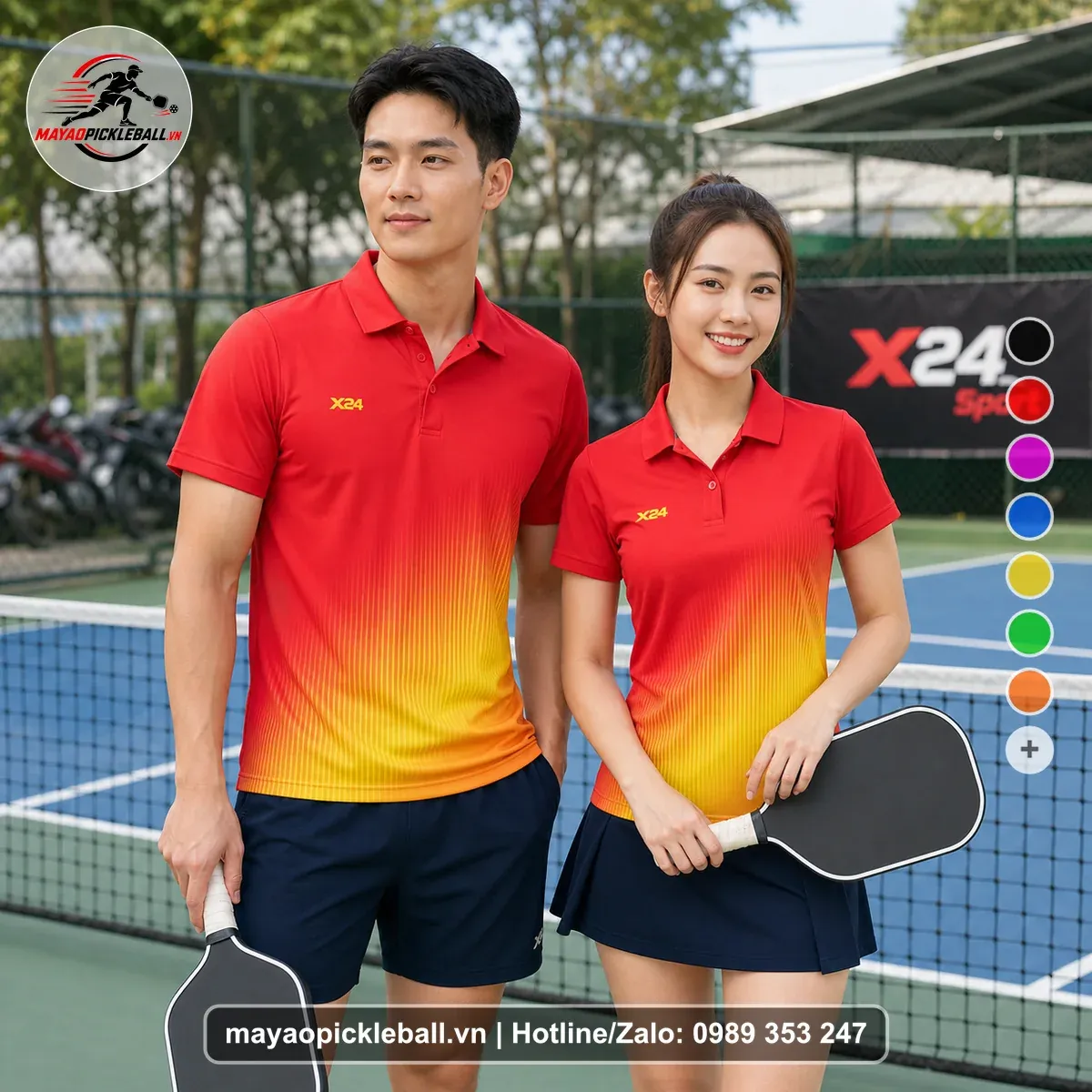 Bộ Quần Áo Pickleball PND-PB-587 Nổi Bật