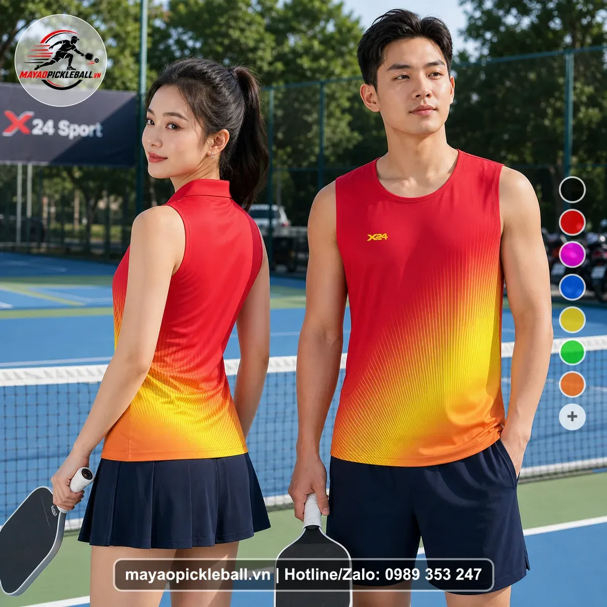 Bộ Quần Áo Pickleball PND-PB-587 Nổi Bật