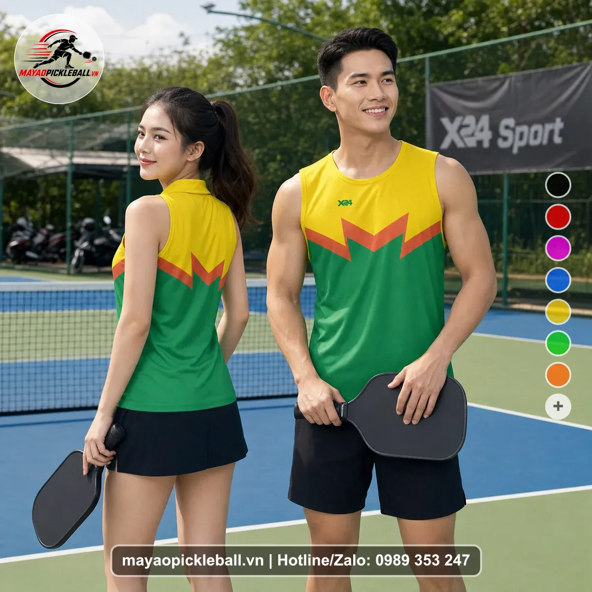 Bộ Quần Áo Pickleball PND-PB-588 Nổi Bật