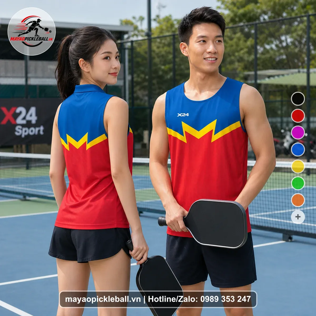 Bộ Quần Áo Pickleball PND-PB-590 Nổi Bật