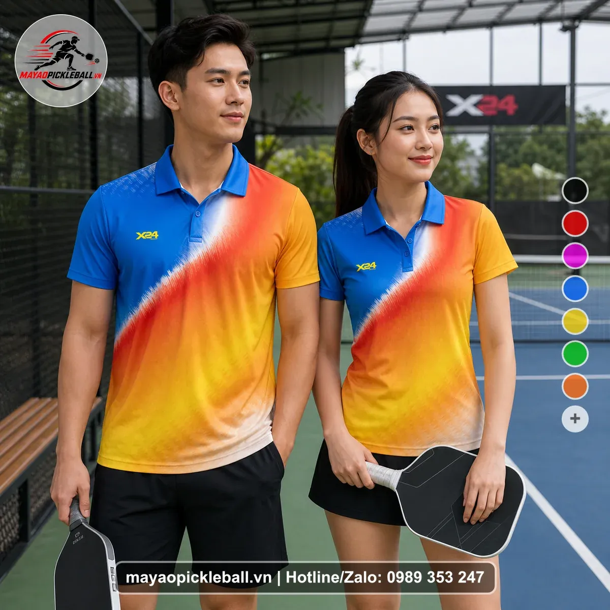 Bộ Quần Áo Pickleball PND-PB-592 Nổi Bật
