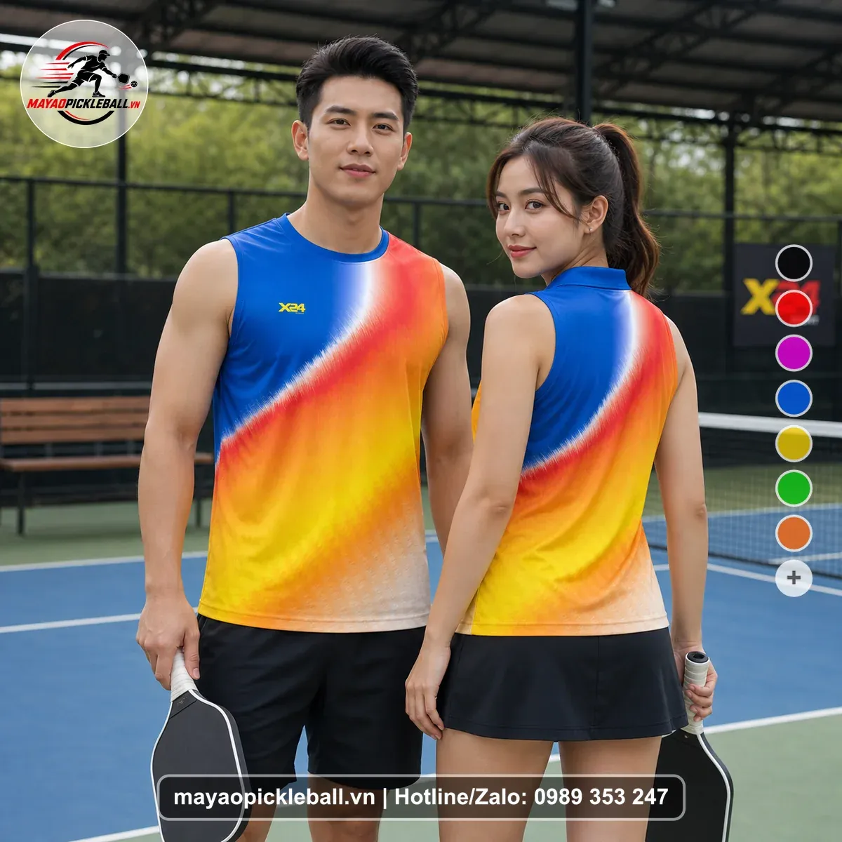Bộ Quần Áo Pickleball PND-PB-592 Nổi Bật