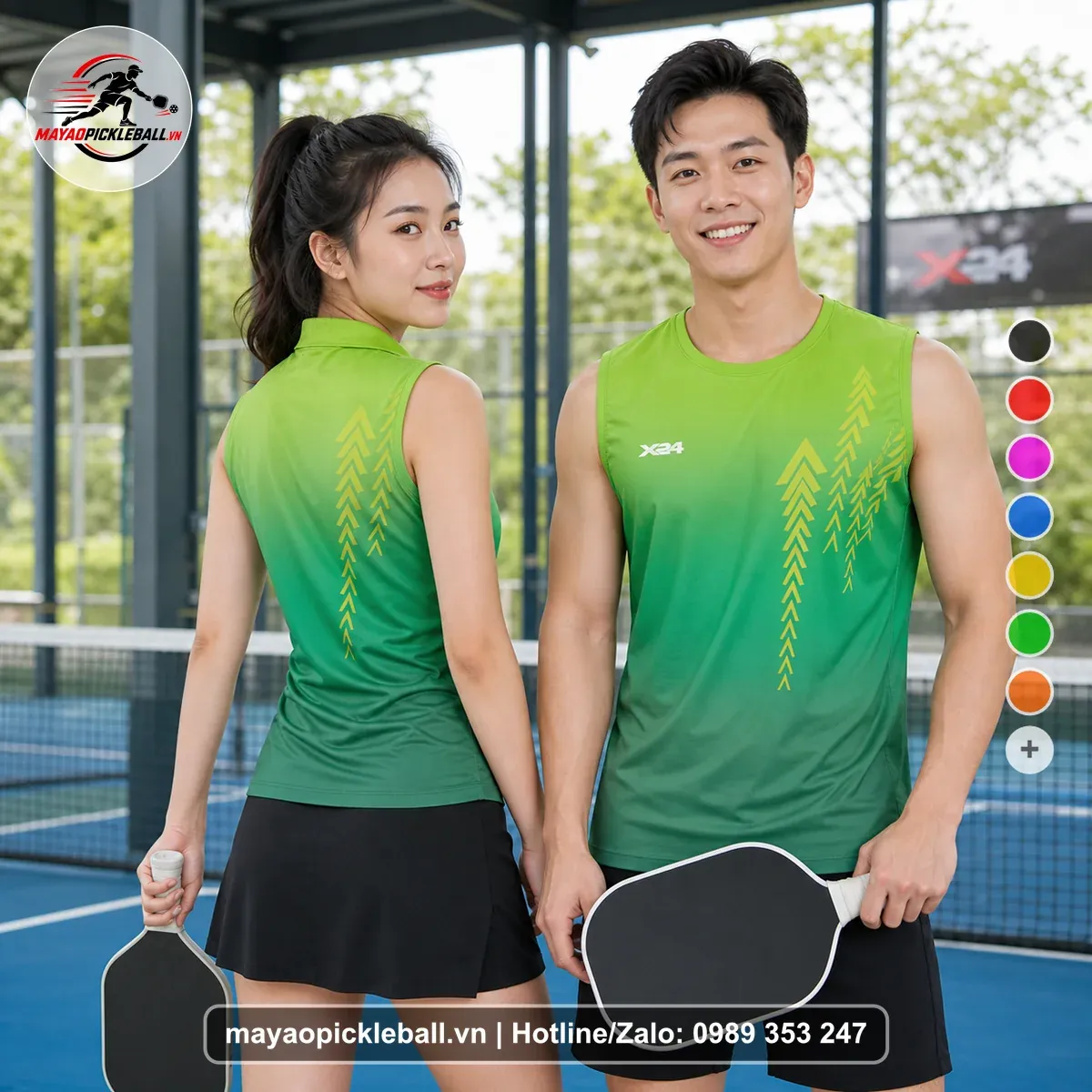 Bộ Quần Áo Pickleball PND-PB-595 Nổi Bật
