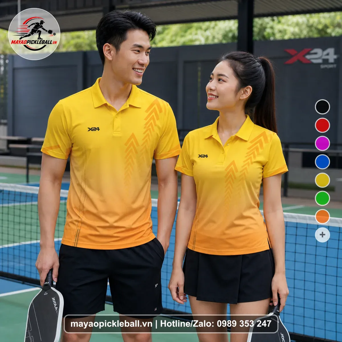 Bộ Quần Áo Pickleball PND-PB-596 Đỏ