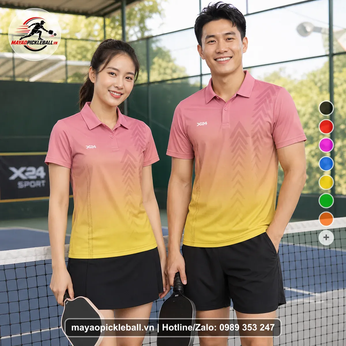 Bộ Quần Áo Pickleball PND-PB-597 Nổi Bật