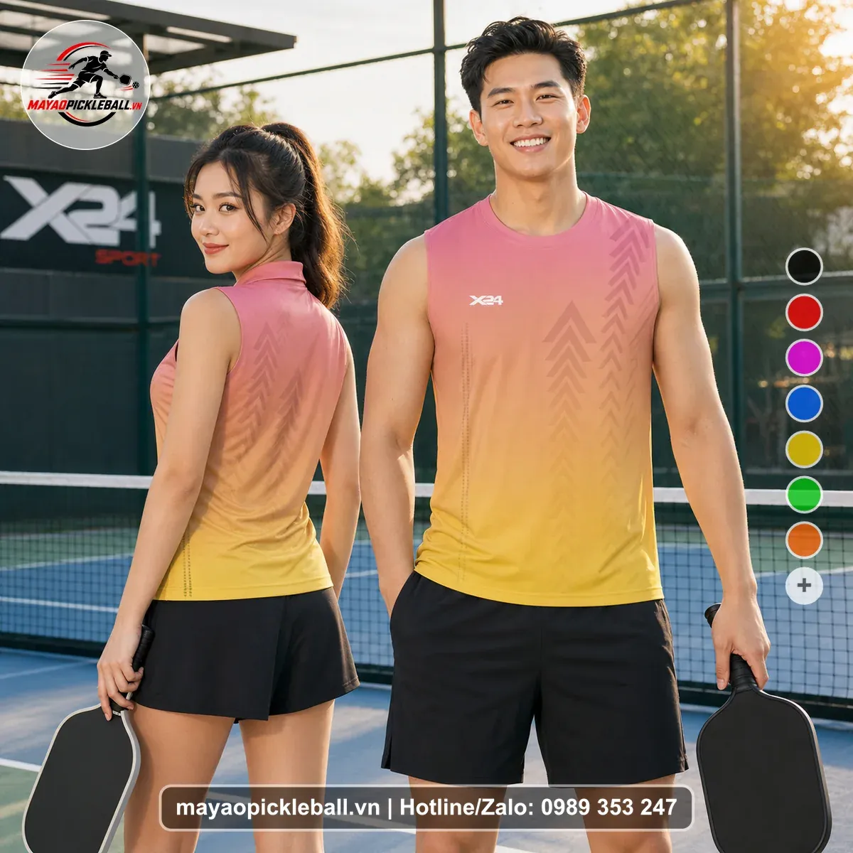 Bộ Quần Áo Pickleball PND-PB-597 Nổi Bật
