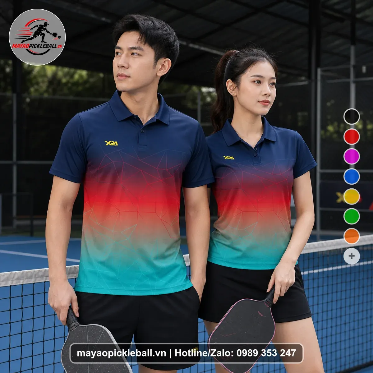 Bộ Quần Áo Pickleball PND-PB-599 Nổi Bật