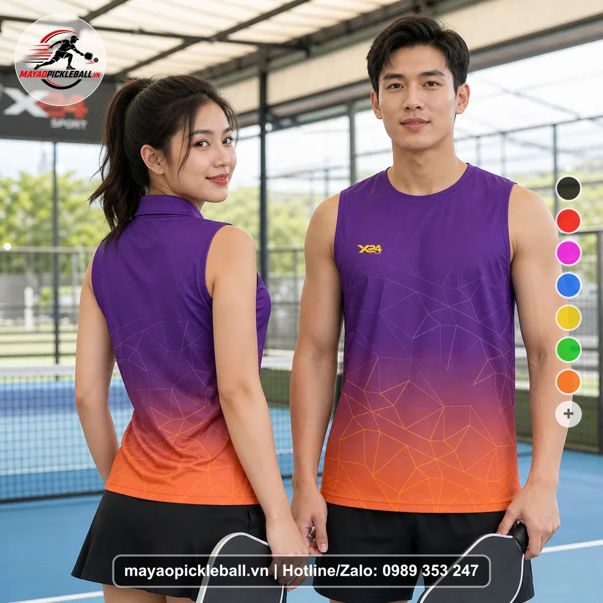 Bộ Quần Áo Pickleball PND-PB-600 Nổi Bật