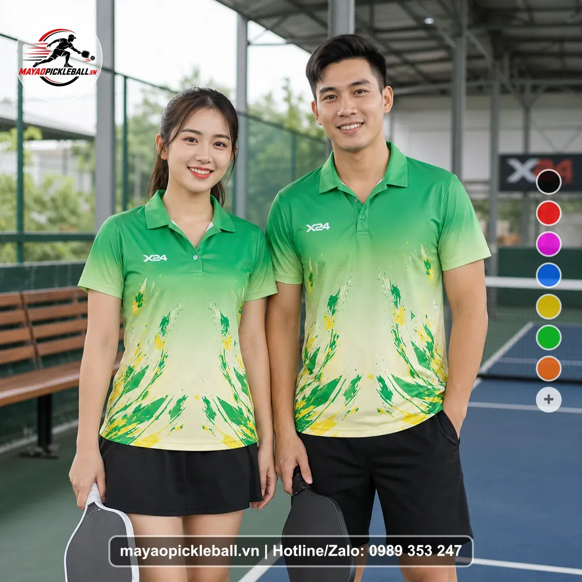 Bộ Quần Áo Pickleball PND-PB-602 Nổi Bật