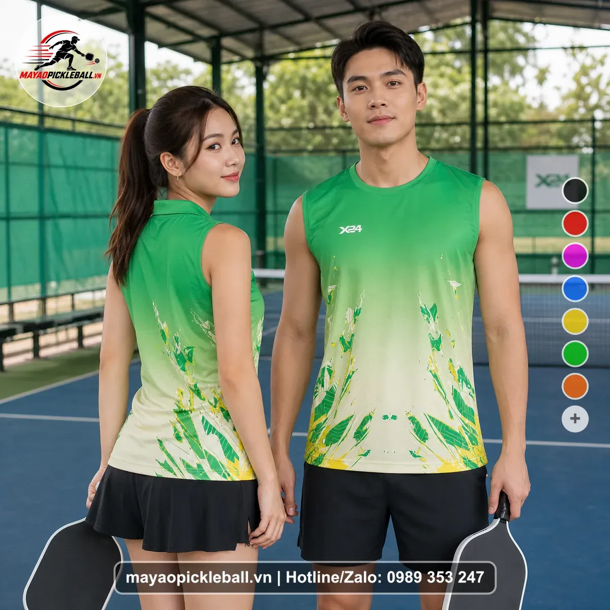 Bộ Quần Áo Pickleball PND-PB-602 Nổi Bật