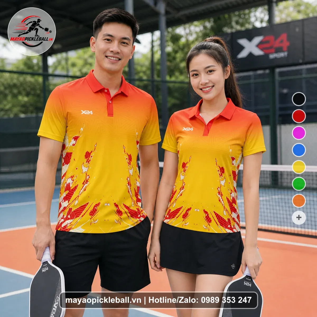 Bộ Quần Áo Pickleball PND-PB-603 Nổi Bật