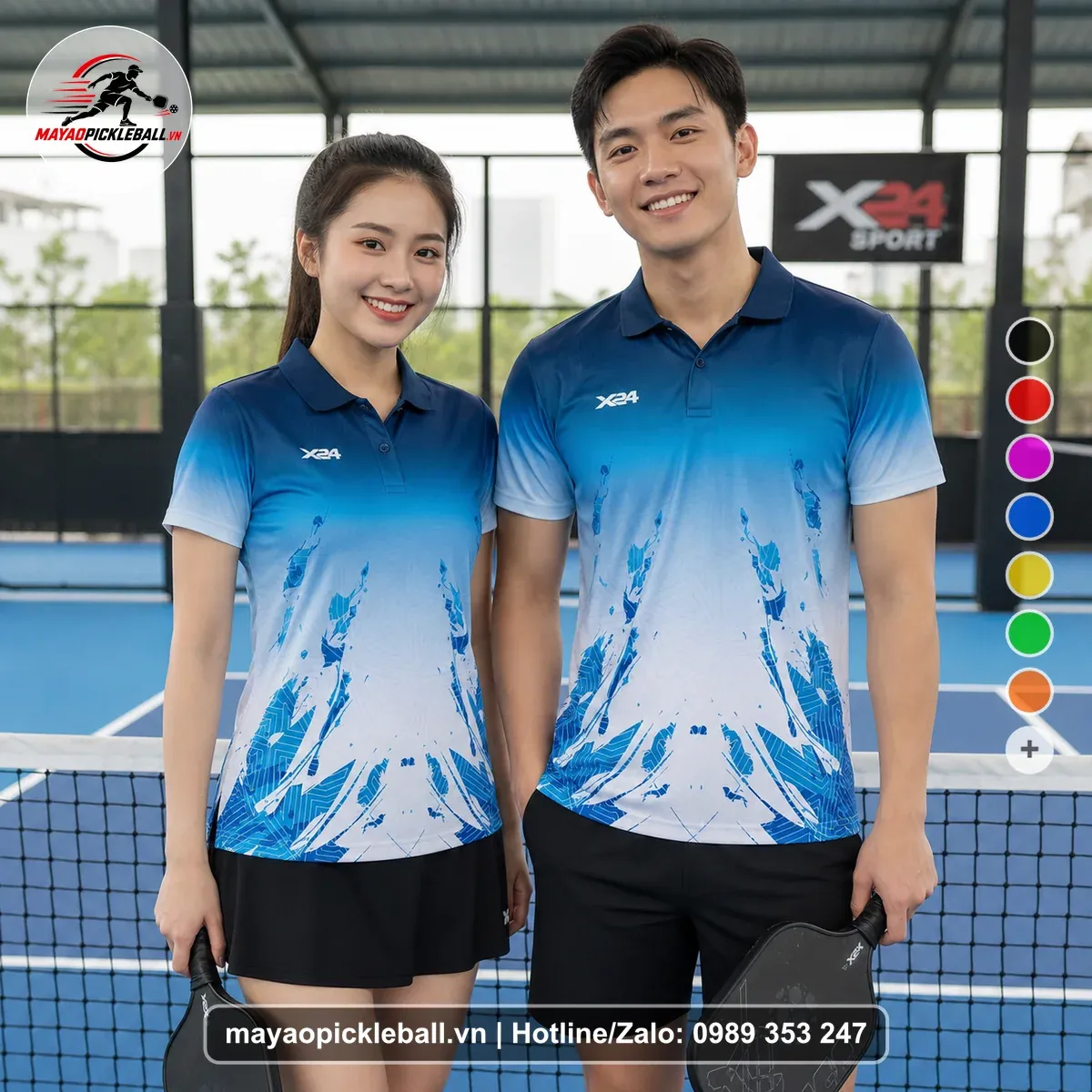 Bộ Quần Áo Pickleball PND-PB-604 Đỏ