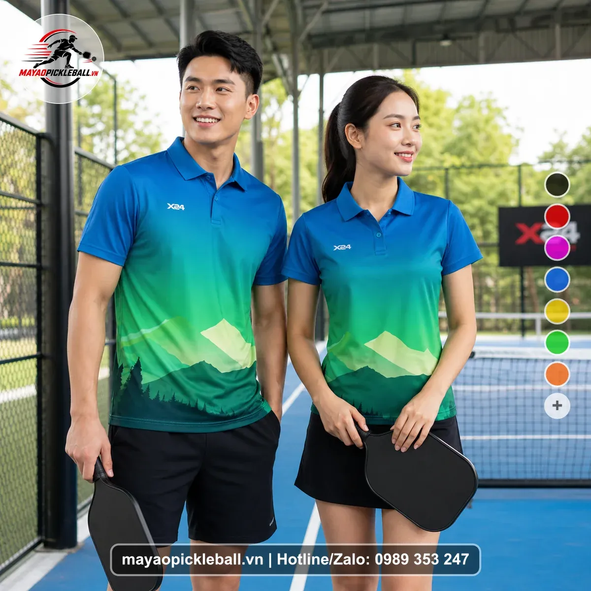 Bộ Quần Áo Pickleball PND-PB-605 Nổi Bật