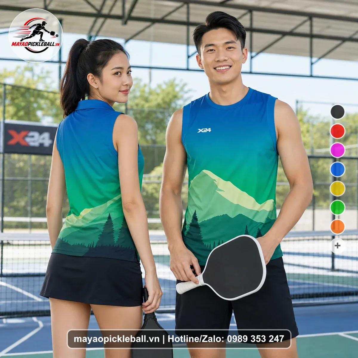 Bộ Quần Áo Pickleball PND-PB-605 Nổi Bật