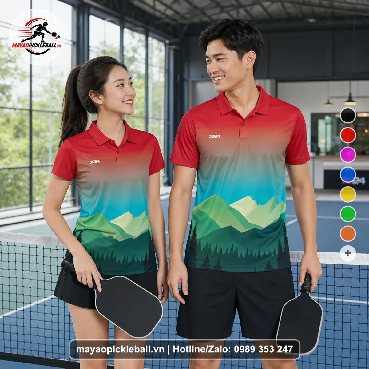 Bộ Quần Áo Pickleball PND-PB-607 Nổi Bật