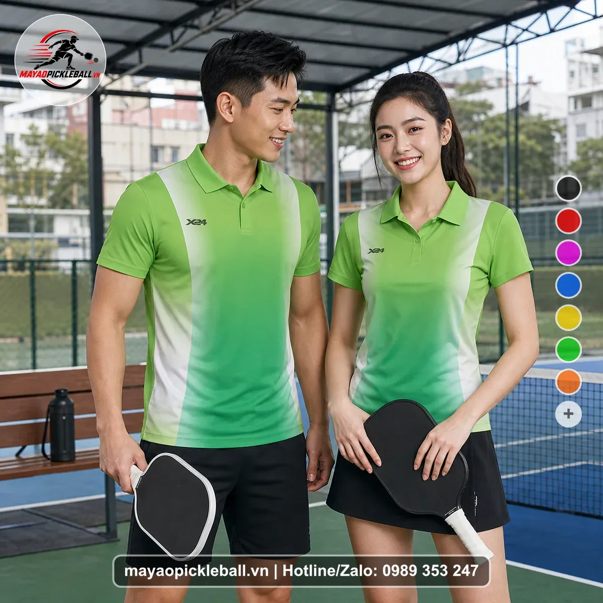 Bộ Quần Áo Pickleball PND-PB-608 Nổi Bật