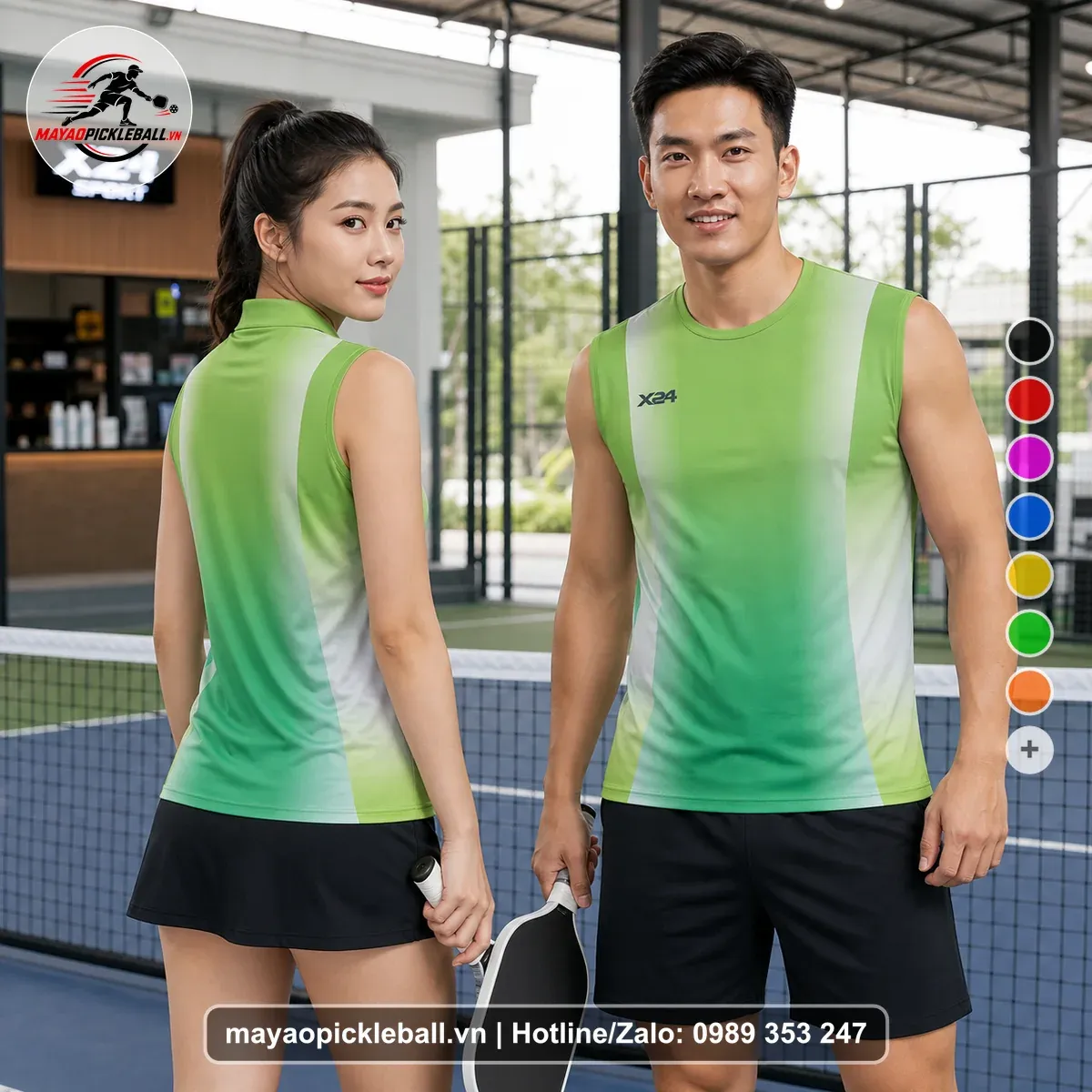 Bộ Quần Áo Pickleball PND-PB-608 Nổi Bật