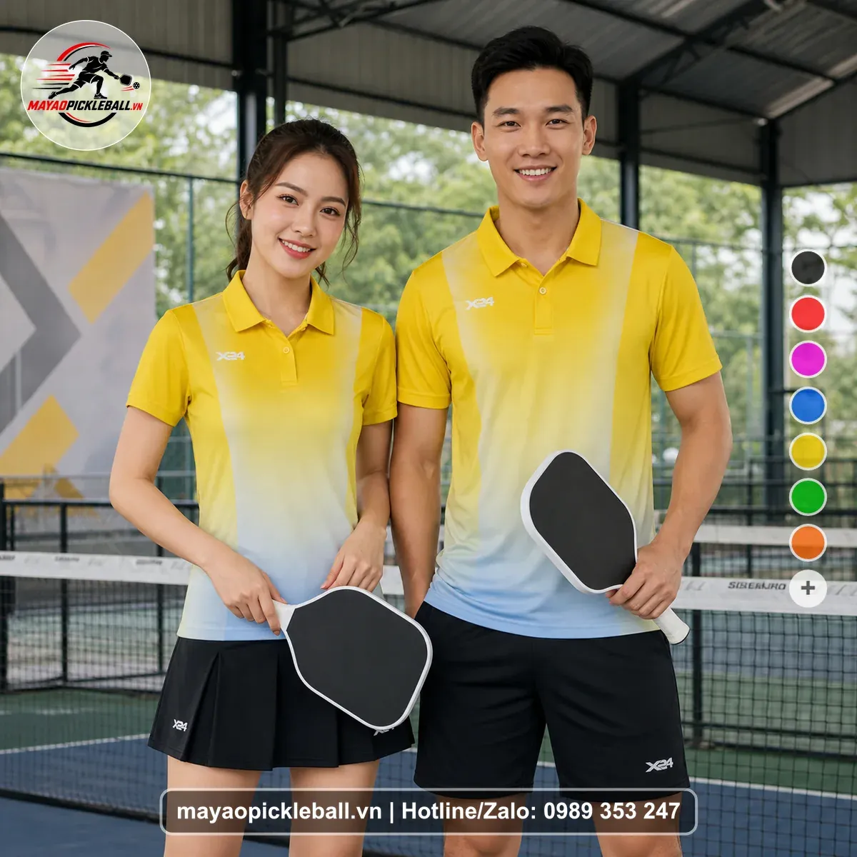 Bộ Quần Áo Pickleball PND-PB-609 Đỏ