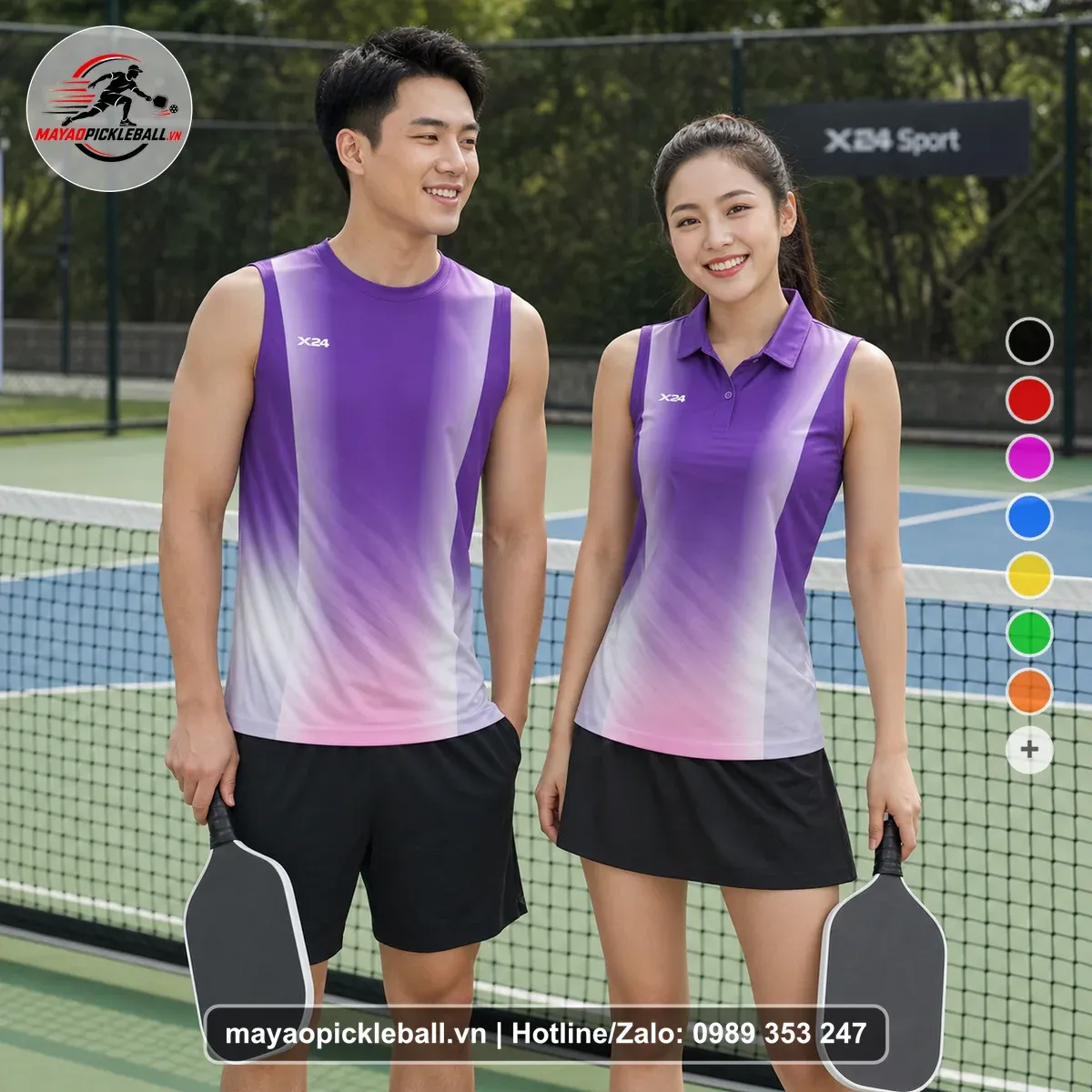 Bộ Quần Áo Pickleball PND-PB-610 Nổi Bật