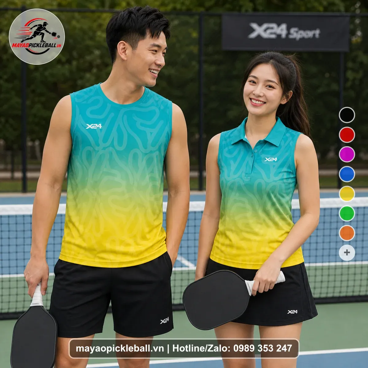 Bộ Quần Áo Pickleball PND-PB-612 Nổi Bật