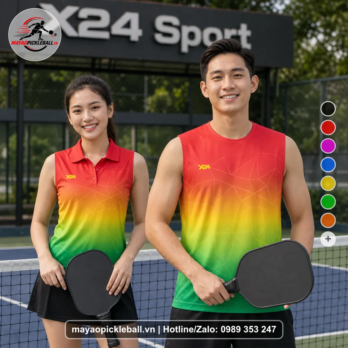 Bộ Quần Áo Pickleball PND-PB-613 Nổi Bật