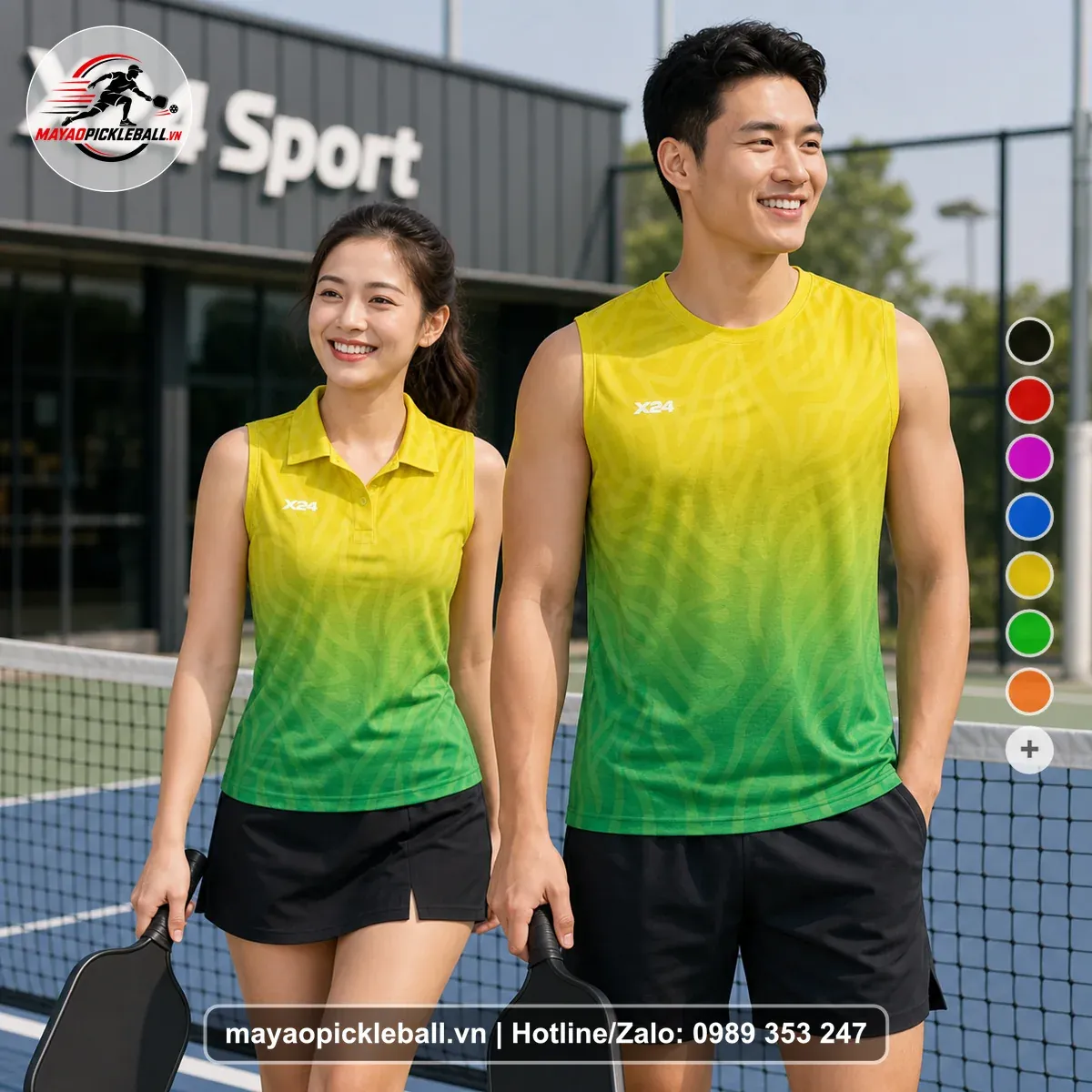Bộ Quần Áo Pickleball PND-PB-615 Nổi Bật