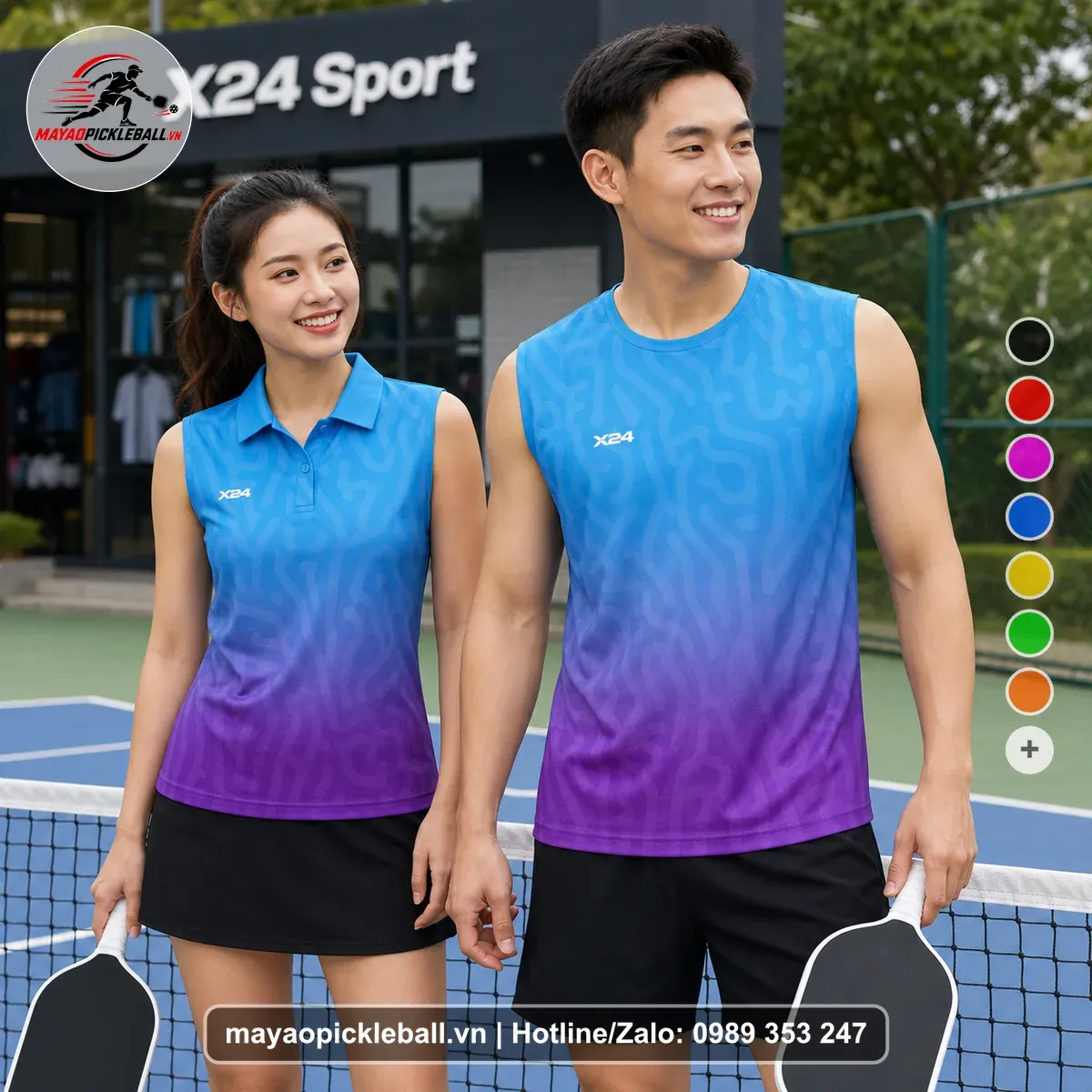 Bộ Quần Áo Pickleball PND-PB-616 Nổi Bật