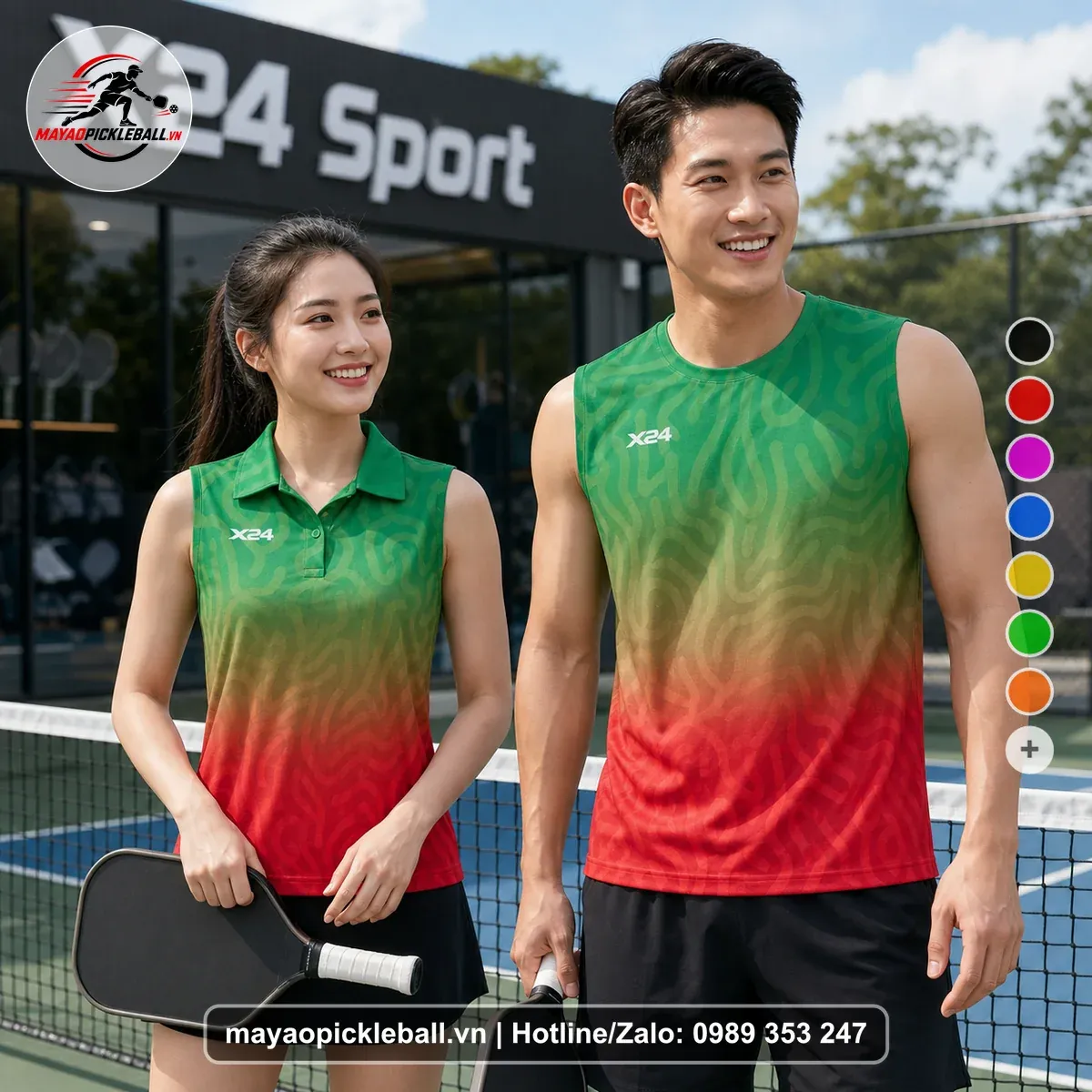 Bộ Quần Áo Pickleball PND-PB-617 Nổi Bật