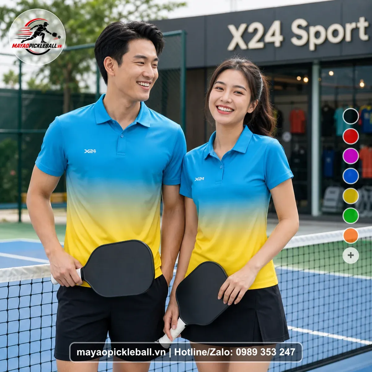 Bộ Quần Áo Pickleball PND-PB-618 Nổi Bật