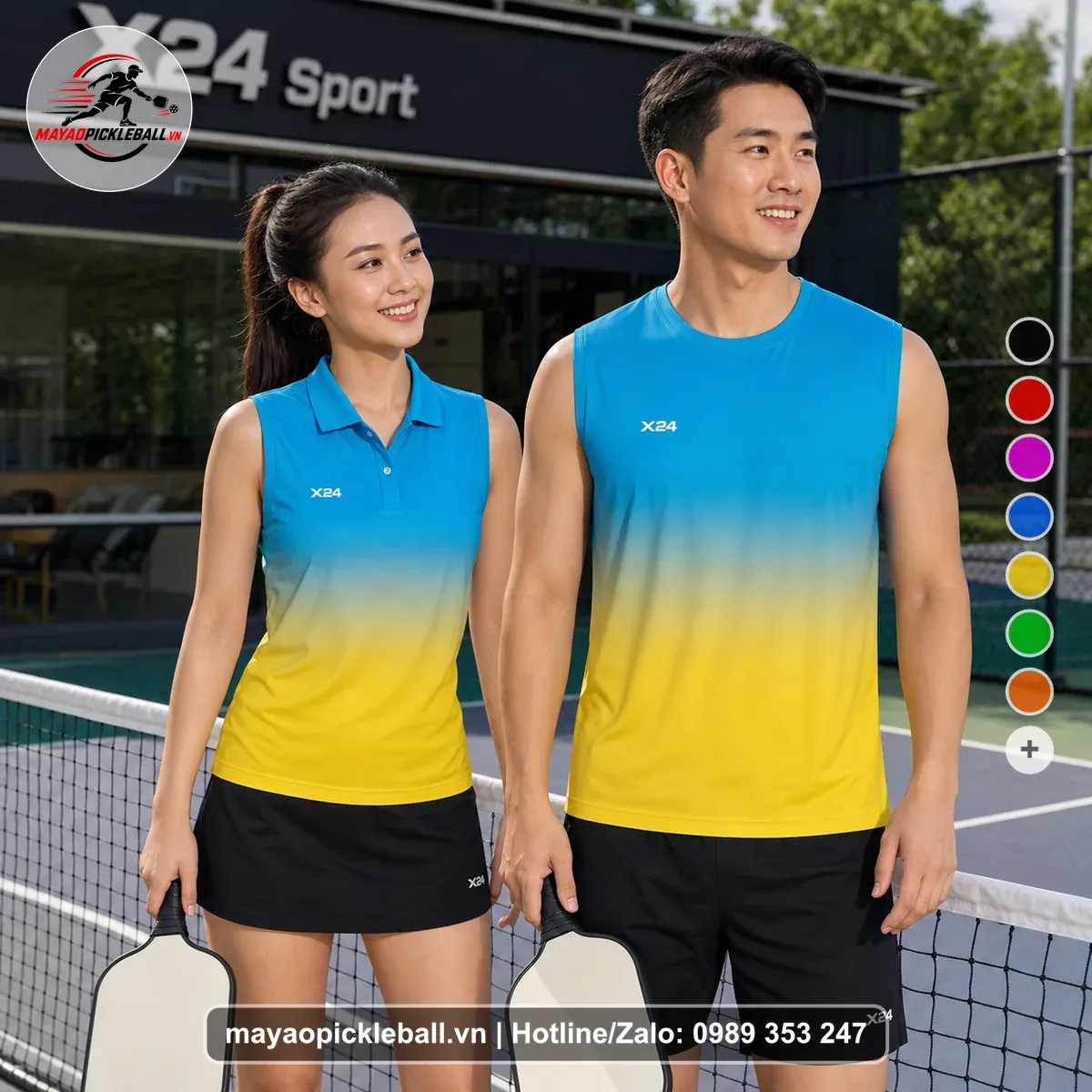 Bộ Quần Áo Pickleball PND-PB-618 Nổi Bật