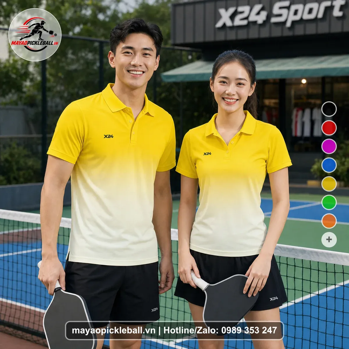 Bộ Quần Áo Pickleball PND-PB-619 Nổi Bật