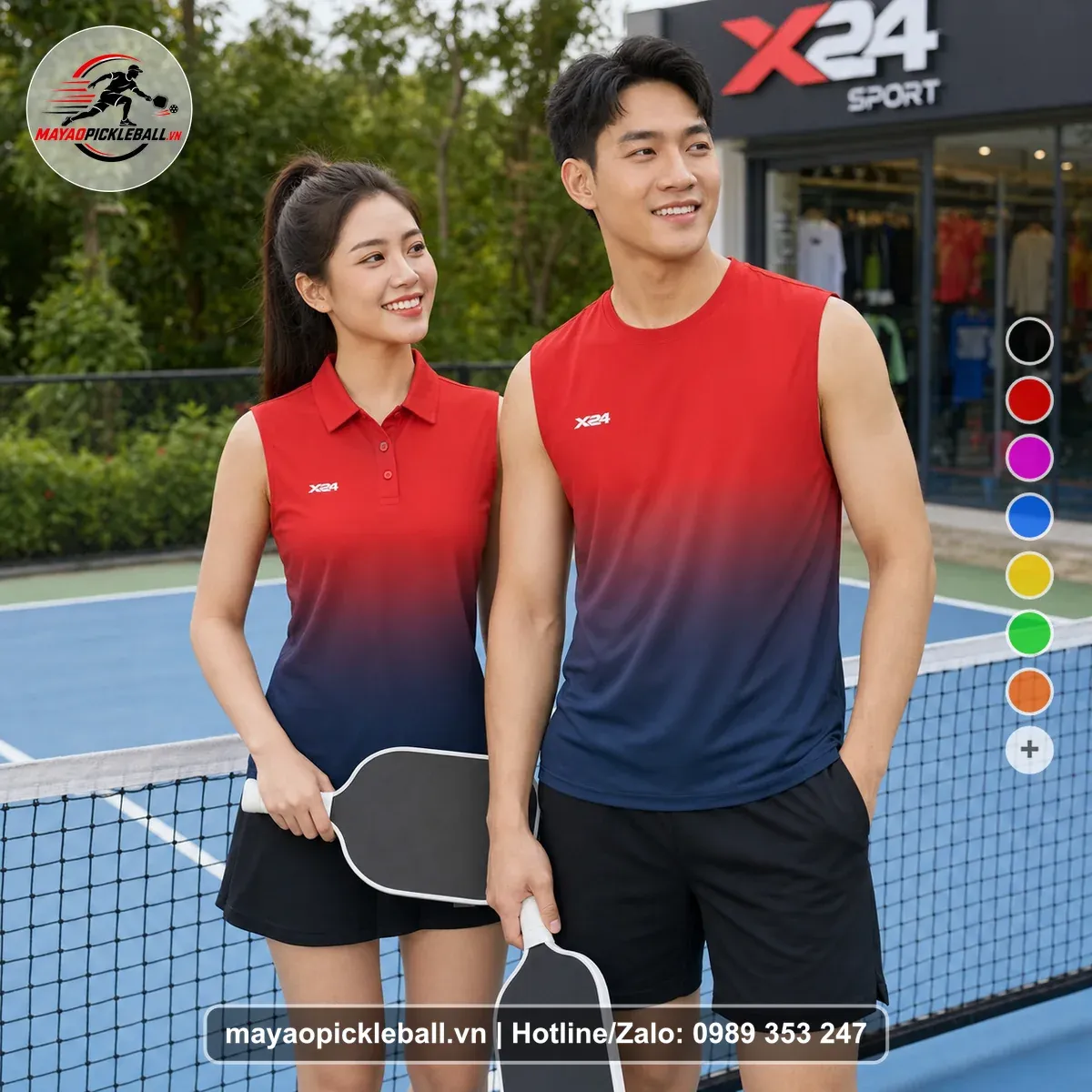 Bộ Quần Áo Pickleball PND-PB-622 Nổi Bật